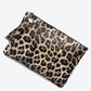 Leopard PU Leather Clutch