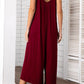 Spaghetti Strap Scoop Neck Jumpsuit