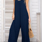 Spaghetti Strap Scoop Neck Jumpsuit