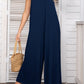 Spaghetti Strap Scoop Neck Jumpsuit